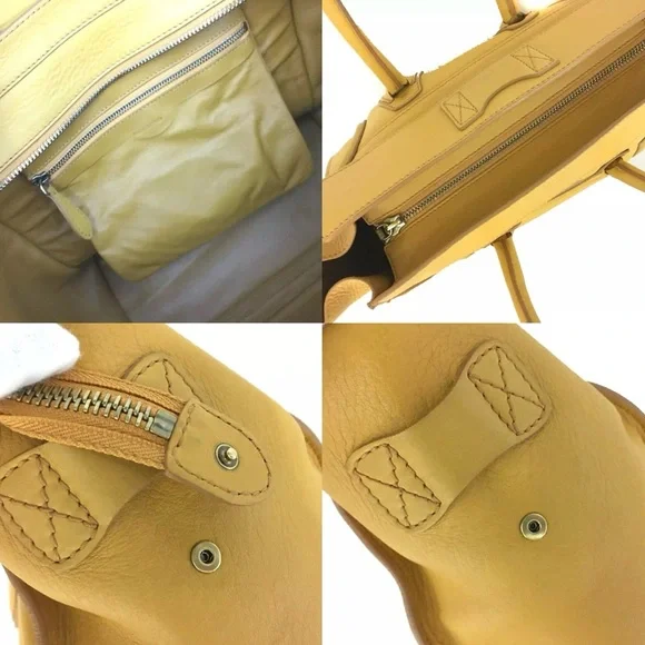 Authentic Micro Luggage Handbag In Drummed Calfskin comes with dustbag. - Picture 3 of 12